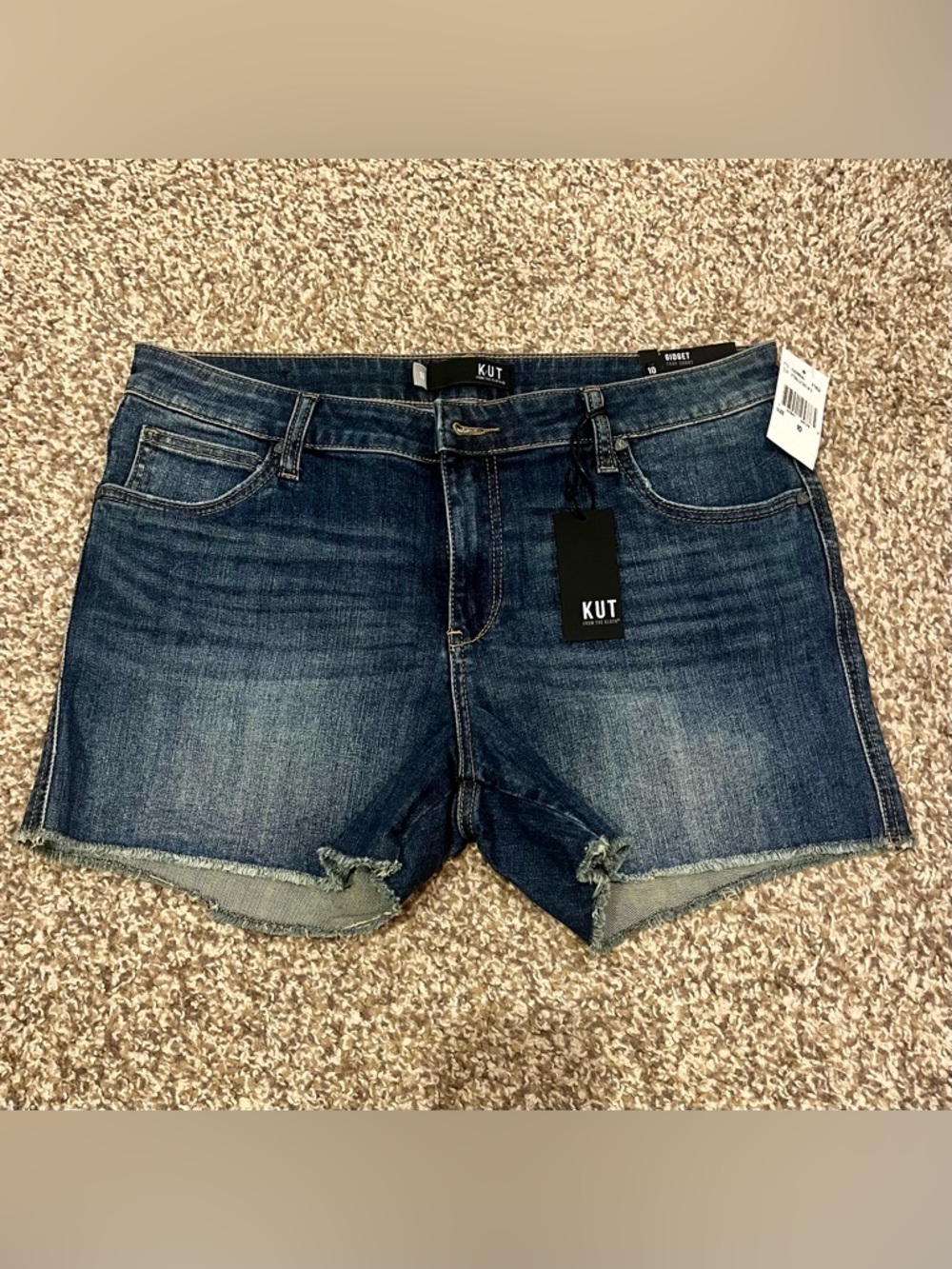 KUT Gidget Fray Hem Women’s Size 10 Shorts